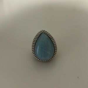 Silver & turquoise ring